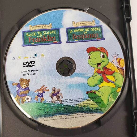 Back to School with Franklin DVD - Picture 2 of 3